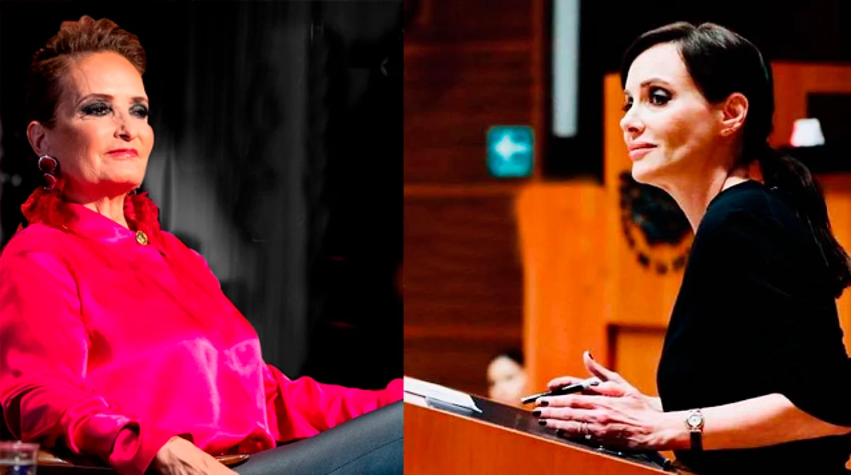 Lilly Téllez y Patricia Armendáriz se hacen de palabras