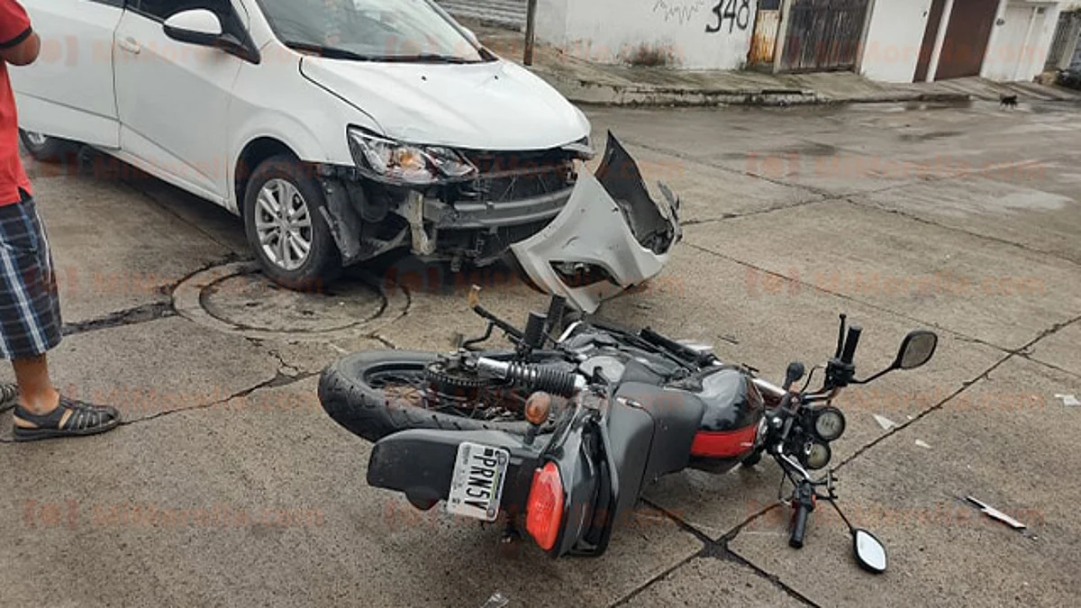 Dos accidentes de motos se registran al día en Morelia, en promedio