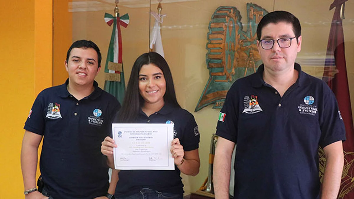 Capítulo Estudiantil del Tec de Morelia recibe Galardón de Oro