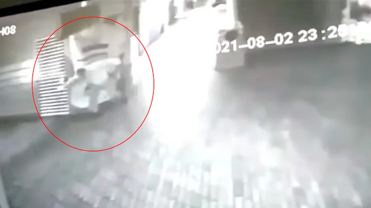 Captan supuesto ataque de fantasma a trabajador