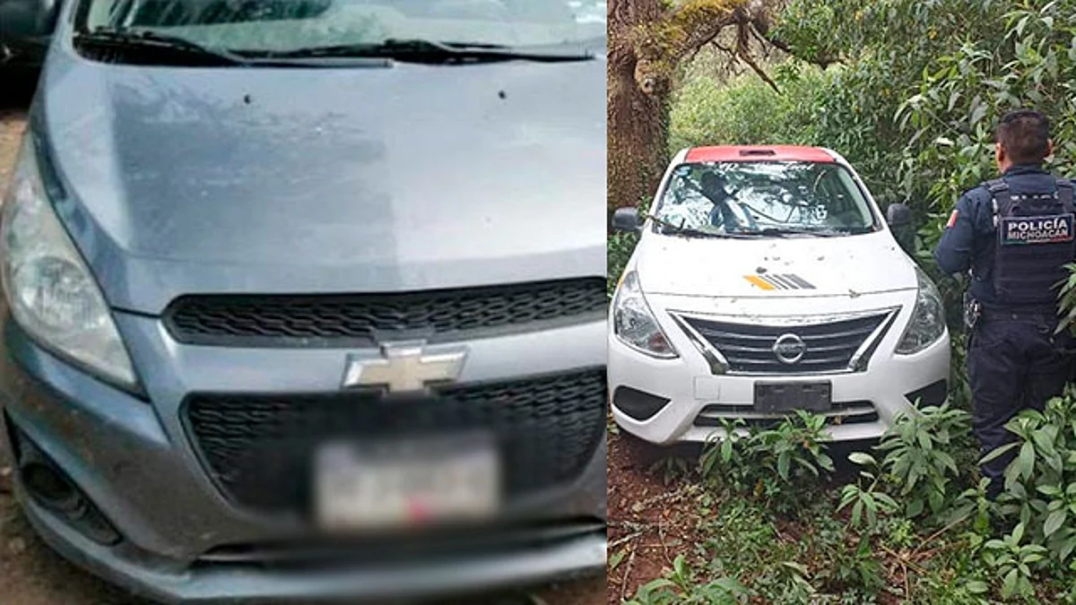 En diversas acciones, recuperan en Michoacán 6 vehículos robados