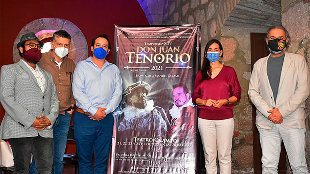 Llega a Morelia nueva temporada de “Don Juan Tenorio”