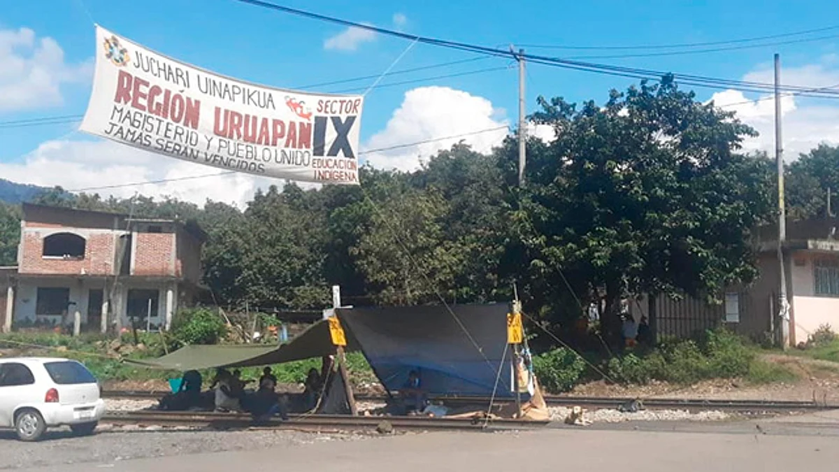Michoacán; se cumplen 93 días de bloqueos en las vías del tren