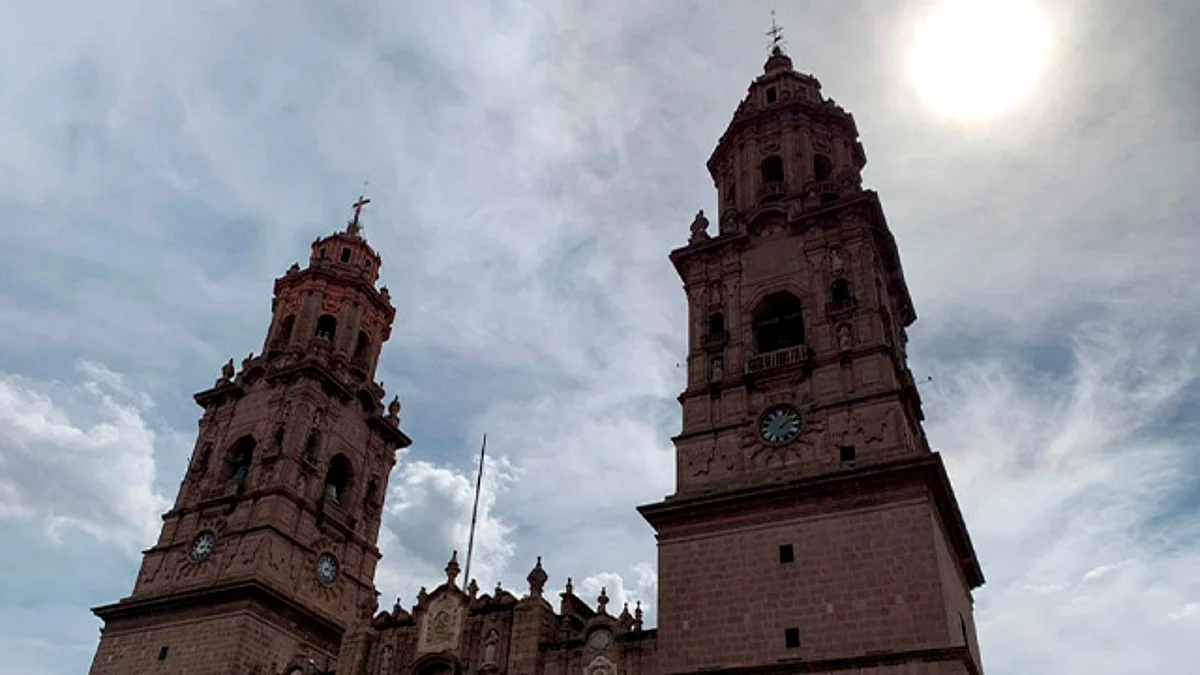 Jueves, con máxima de 25°C por la tarde, en Morelia