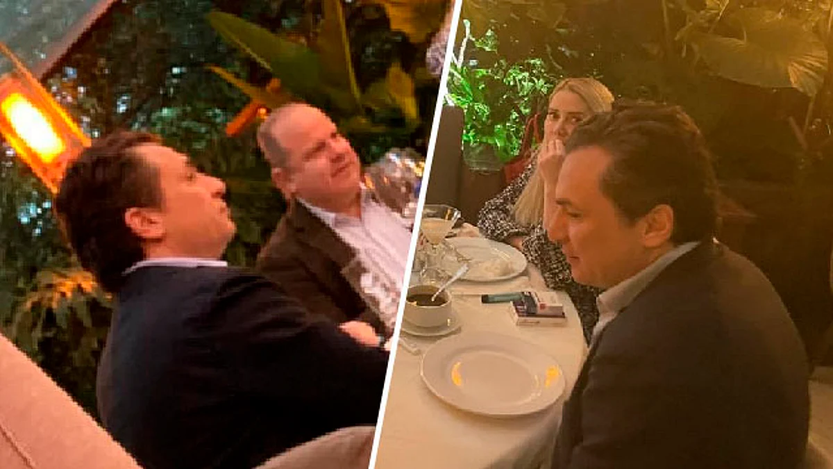 Periodista señalada por Lozoya lo capta “libre” en un restaurante de la CDMX
