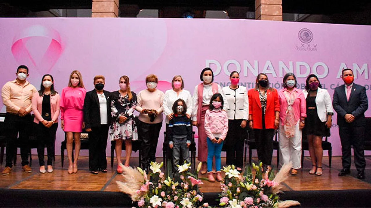 Celebra Congreso de Michoacán evento para crear conciencia sobre el cáncer de mama