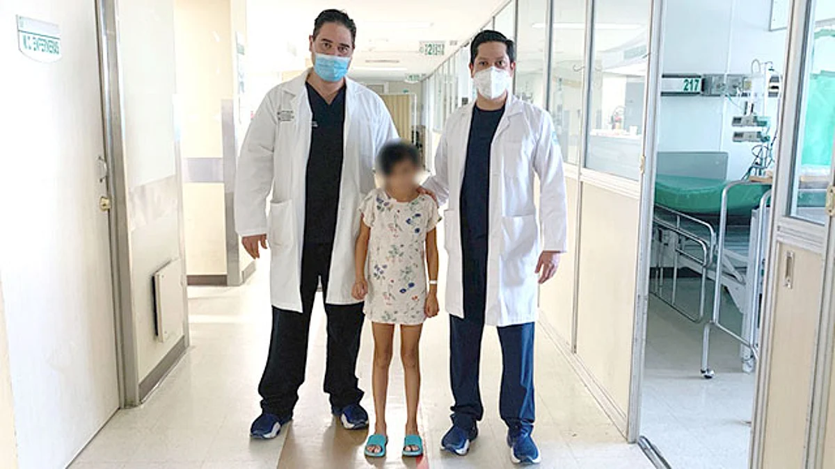 IMSS salva la vida de niña al colocar la primera válvula pulmonar