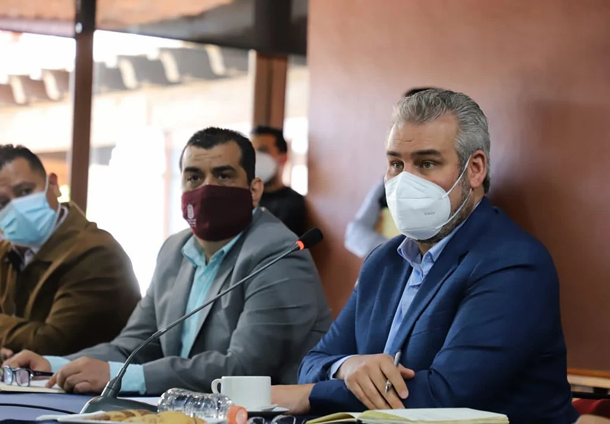 Preside Bedolla reinstalación de trabajos del Consejo Estatal de Vacunación