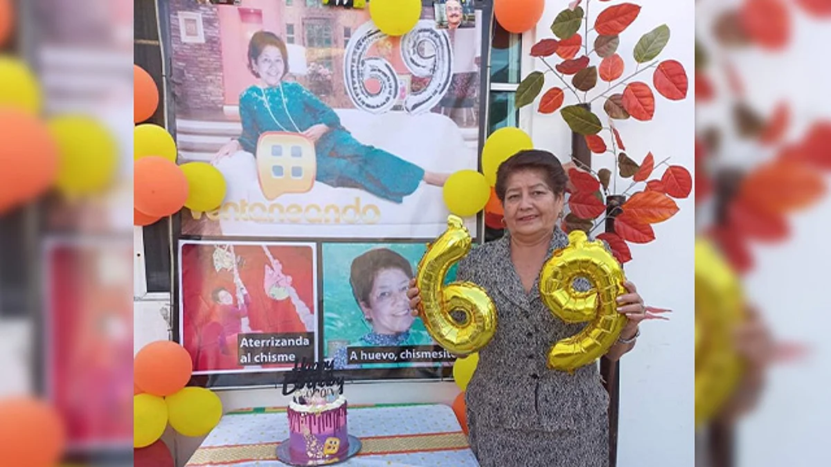 Celebra su cumpleaños con temática de Pati Chapoy y se hace viral