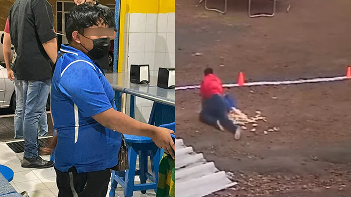 Morelia: captan estrategia de vendedor; finge caídas para sacar más dinero