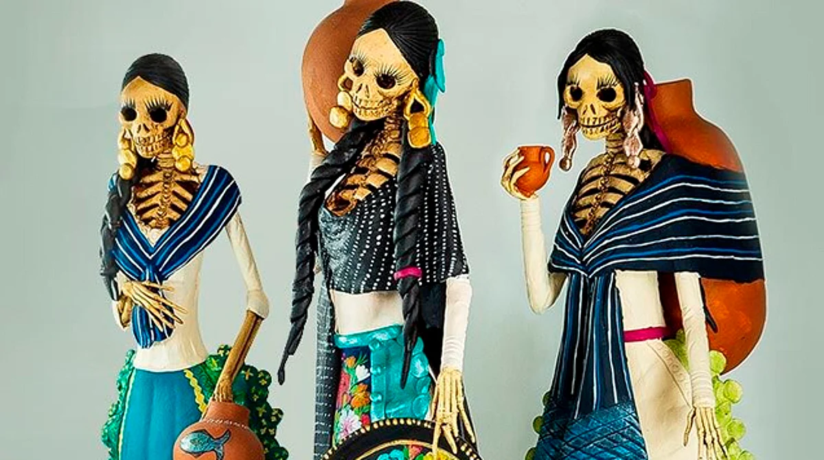En vísperas de la celebración de Noche de Muertos, las Catrinas de Capula, toman mayor protagonismo