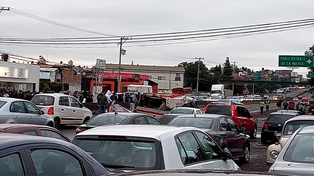 Morelia bloqueada: comienzan cierres viales por profesores