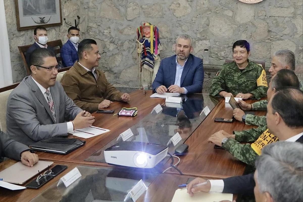 El objetivo es llevar a cabo con los presidentes municipales la estrategia de seguridad y prevención social de la delincuencia
