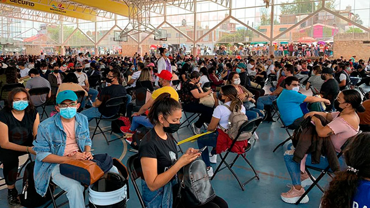 En noviembre, vacunación contra Covid-19 para rezagados en Michoacán, adelantan