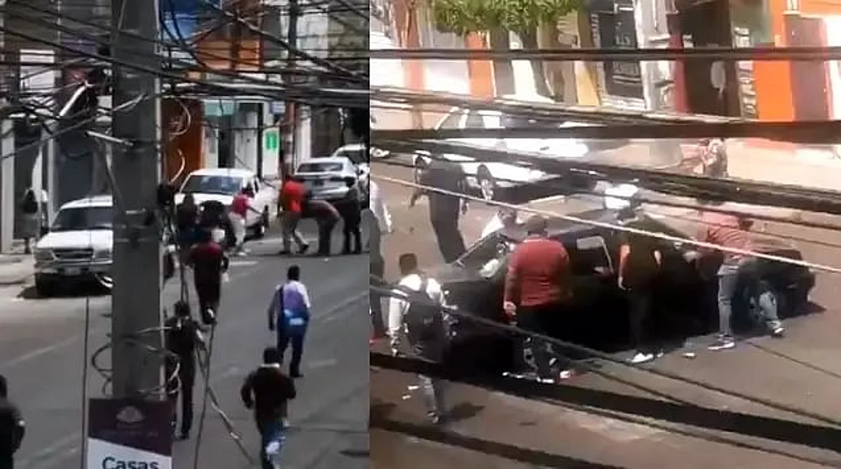 Vinculan a proceso a centistas que destrozaron auto en manifestación en Morelia