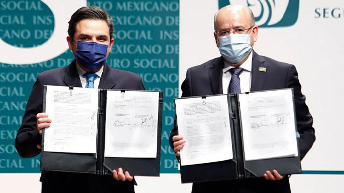 Firman IMSS y SNTSS Contrato Colectivo de Trabajo 2021-2023
