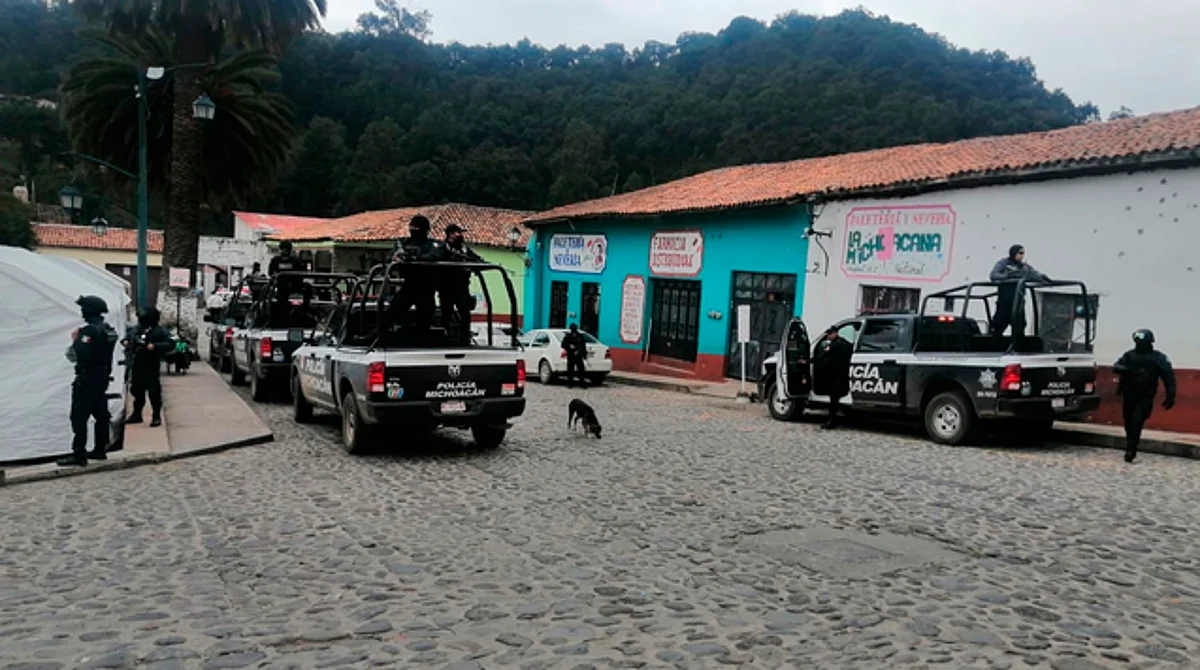 Despliegan operativo para dar con responsables de ataque en Tlalpujahua