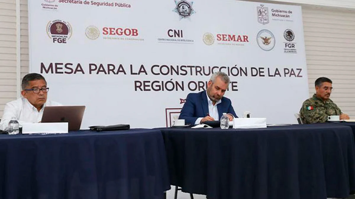 Instala Bedolla la Mesa de Seguridad en Región Oriente