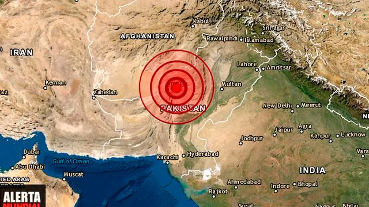 Terremoto de magnitud 5.7 en Pakistán deja decenas de muertos