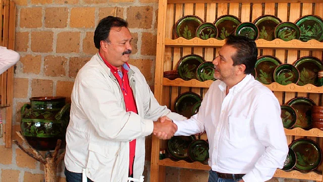 Monroy García se declaró amigo del presidente y comprometido con el desarrollo del este municipio