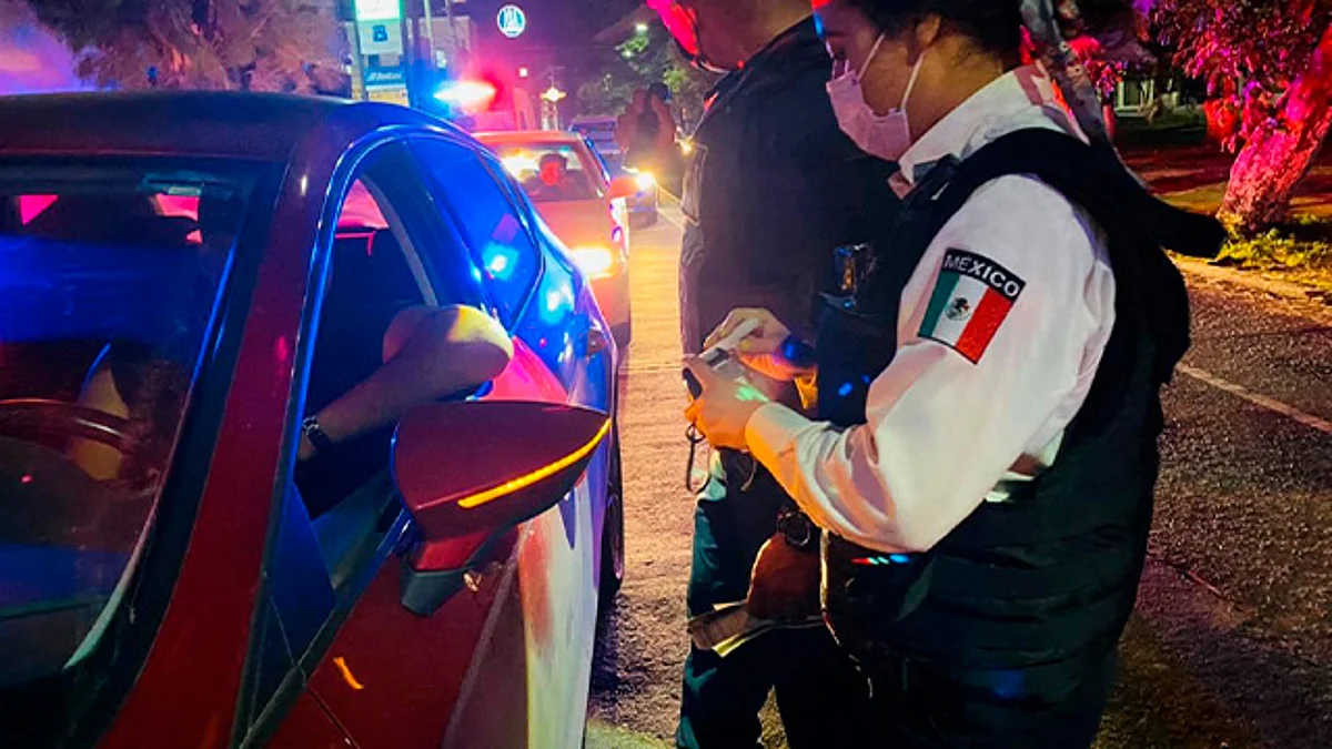 Primer operativo de alcoholímetro en Morelia deja 8 infracciones a conductores