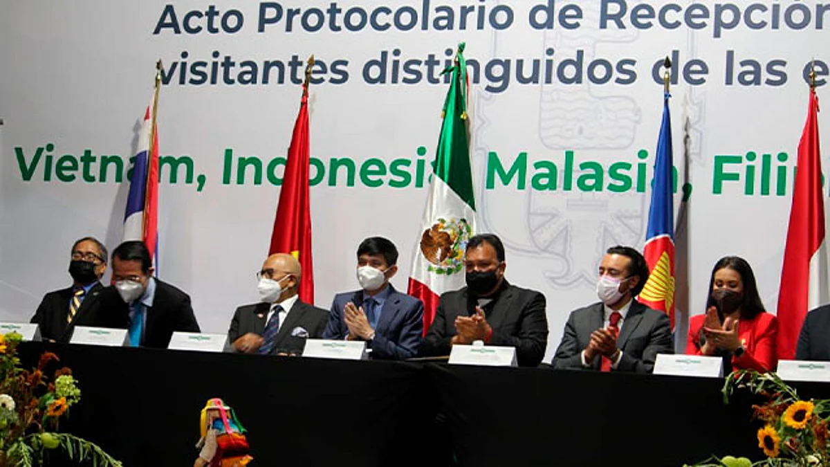 Recibe Pátzcuaro a embajadores de Vietnam, Indonesia, Tailandia y Filipinas