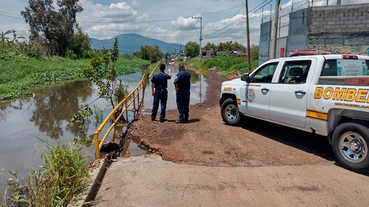 Entre 50 y 60 por ciento nivel de ríos y drenes en Morelia
