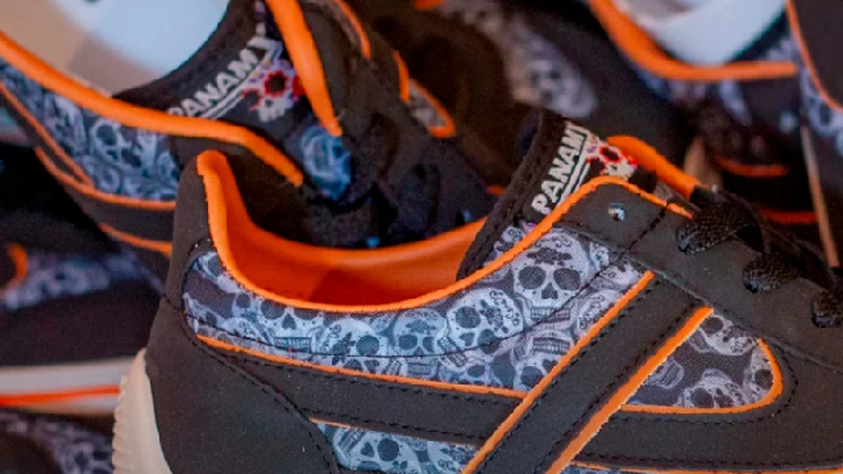 Panam lanza tenis inspirados en el Día de Muertos