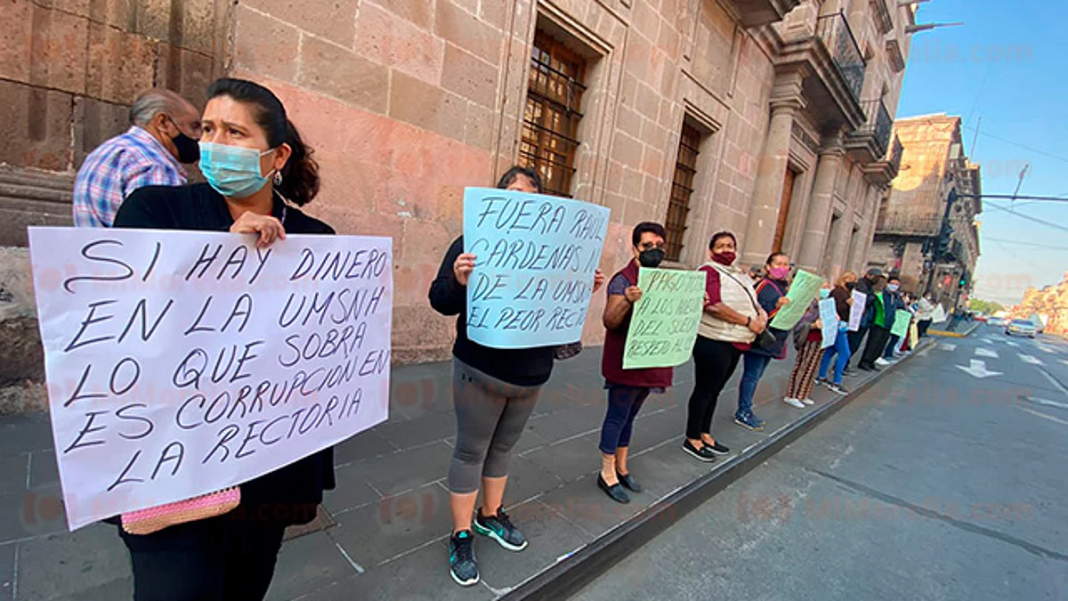 Morelia: SUEUM se manifestará este jueves frente a Colegio de San Nicolás