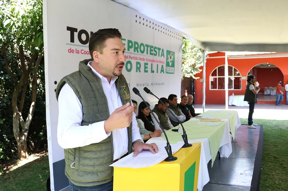 No hay lugar para “fantoches”: renueva PVEM Comité Municipal en Morelia
