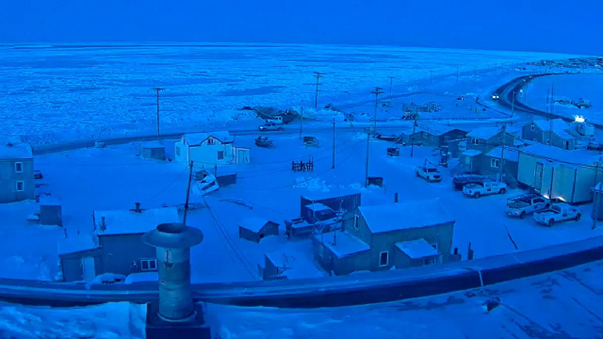 Así fue el último amanecer en Alaska; pasarán 65 días bajo la oscuridad