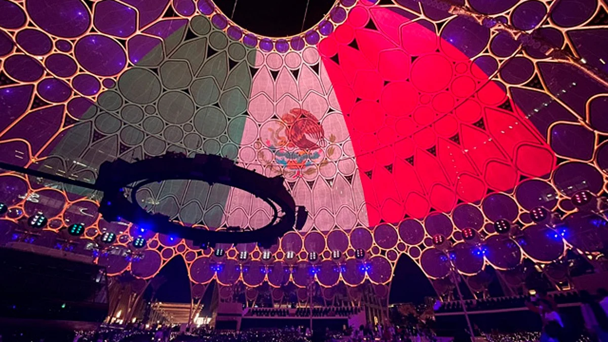 Celebran a México en la Expo Dubai 2021