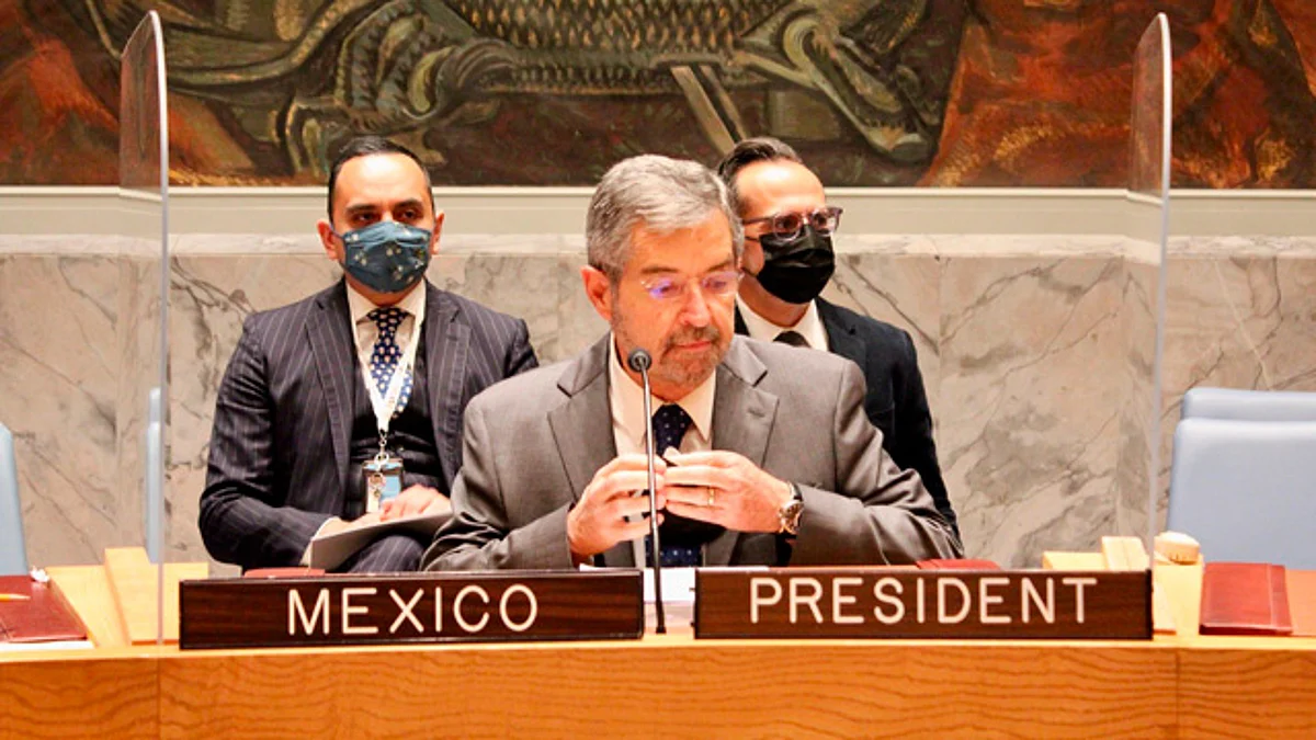 México preside el Consejo de Seguridad de la ONU