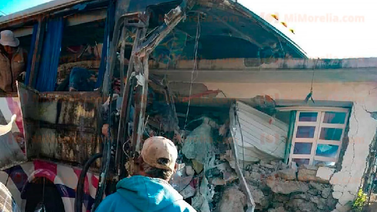 Galería: así fue el trágico accidente de peregrinos michoacanos