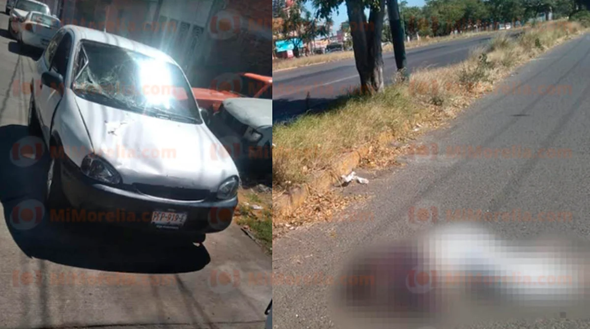 Muere la mujer atropellada en Morelia; no saben quién es