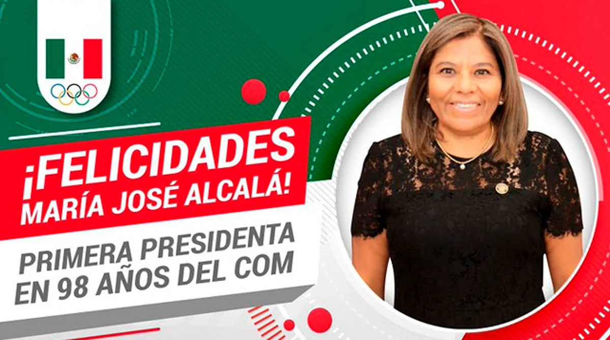 María, primera mujer que presidirá el Comité Olímpico Mexicano en 98 años