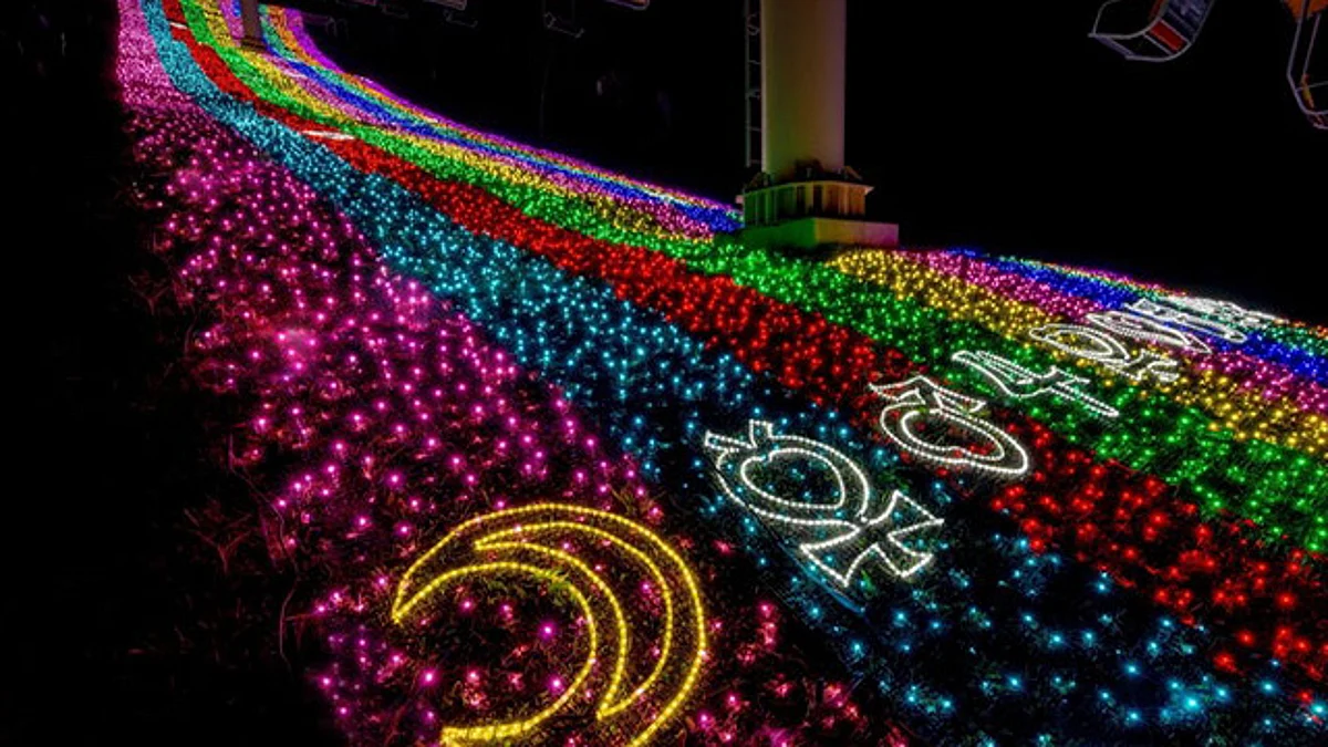 Inauguran espectáculo de luces de "Sailor Moon" en Japón