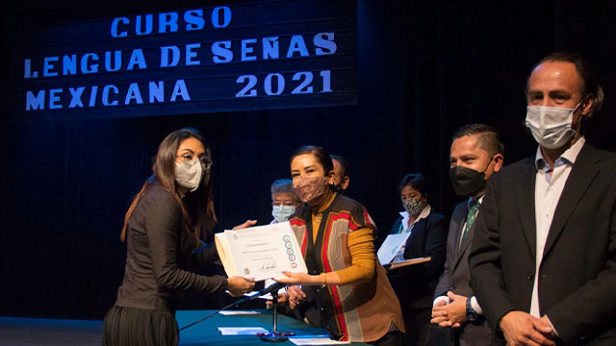 IMSS Michoacán clausura Curso de Lengua de Señas Mexicana