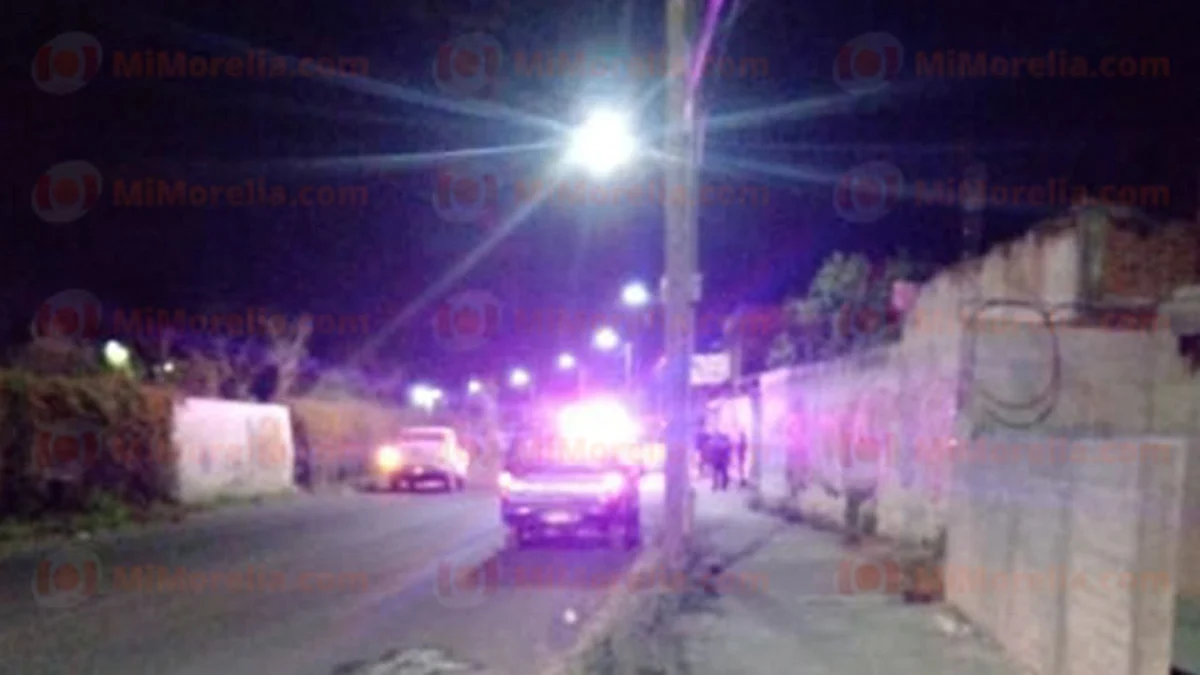 Asesinan a balazos a hombre cerca del Río Grande, en Morelia