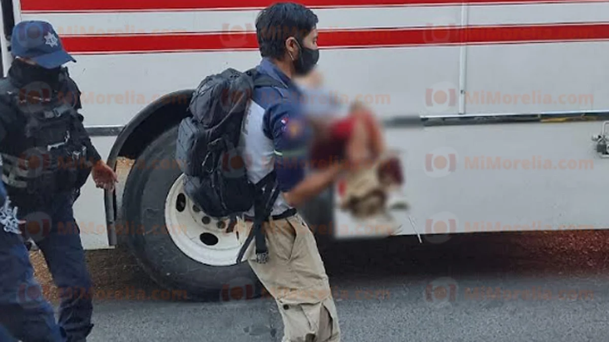 Michoacán: balean a niño y a su madre en camión de pasajeros