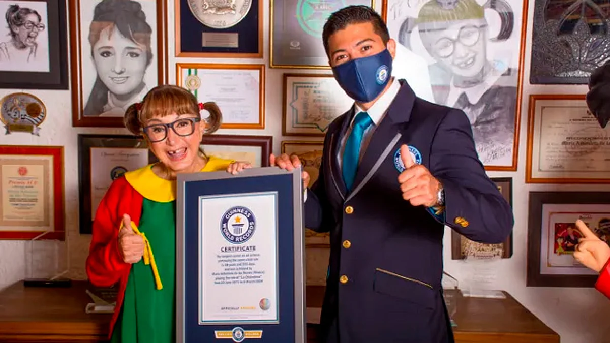 Esta es la razón por la que "La Chilindrina" entró al récord Guinness