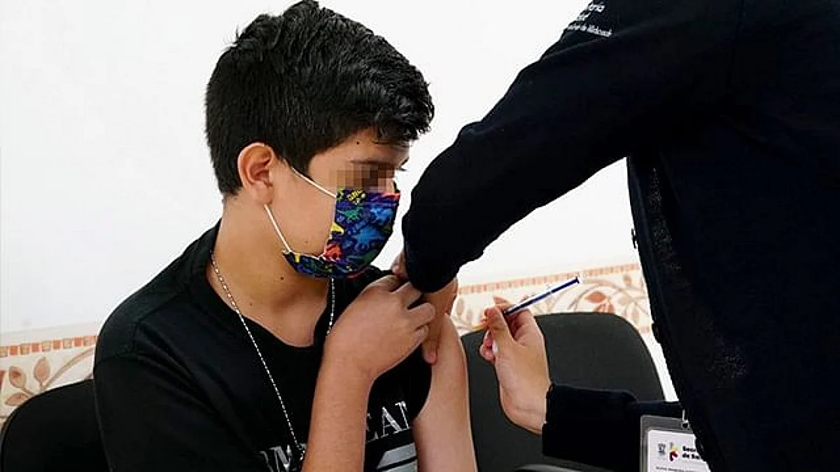 Abren registro de vacunación anticovid a menores de 15 a 17 años
