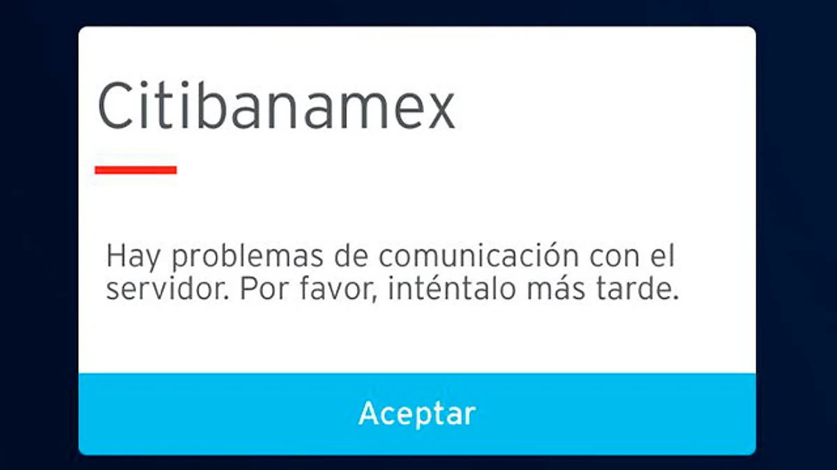 Ni esperes ver la quincena: Citibanamex presenta fallas en su app