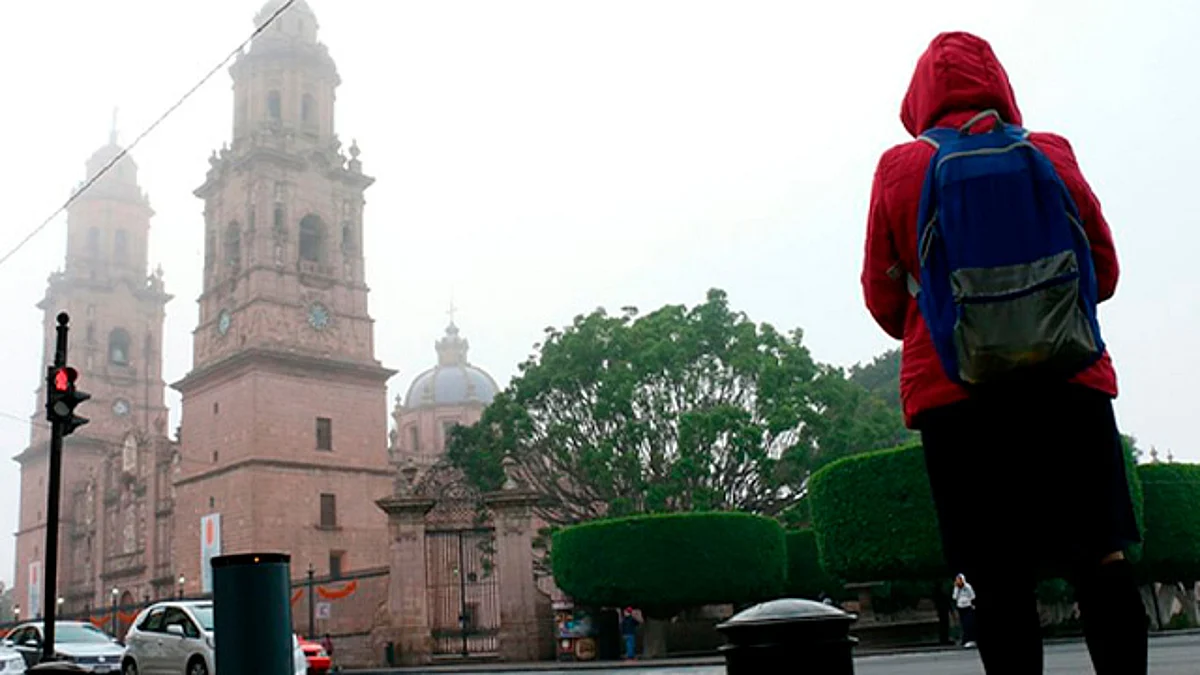 Jueves nublado con mínima de 9°C, pronostican en Morelia