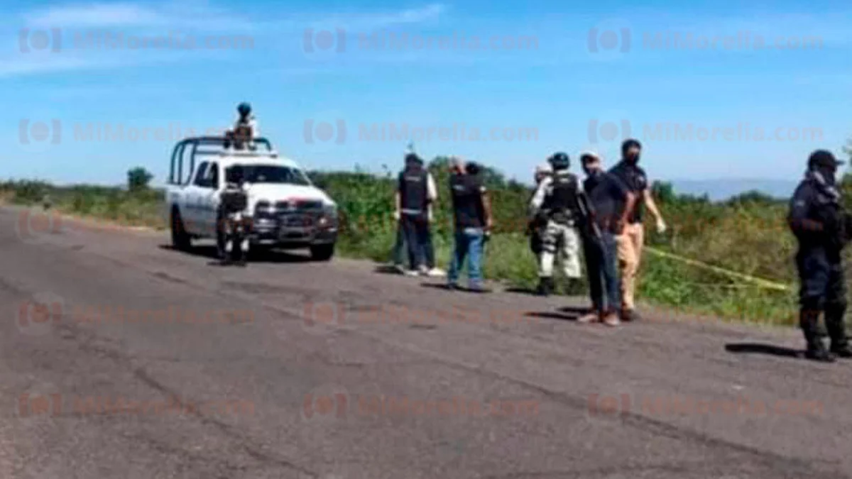Hallan dos hombres ejecutados en la carretera Cuitzeo-Huandacareo