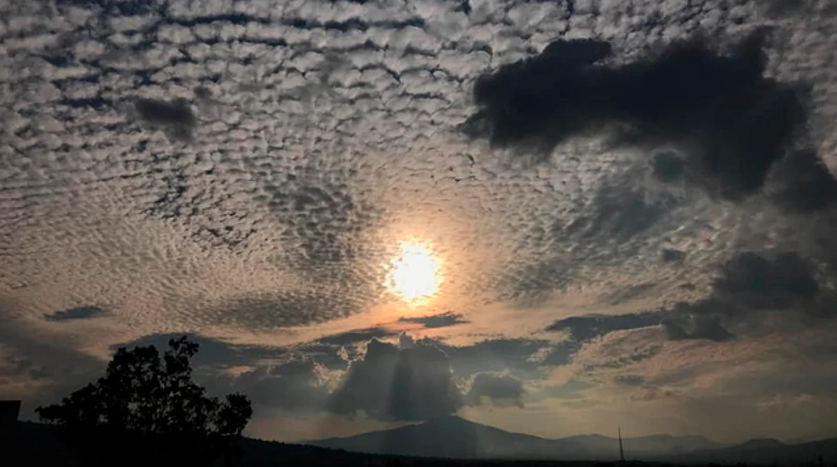 Cielo en Morelia está “aborregado”; ¿qué significa?