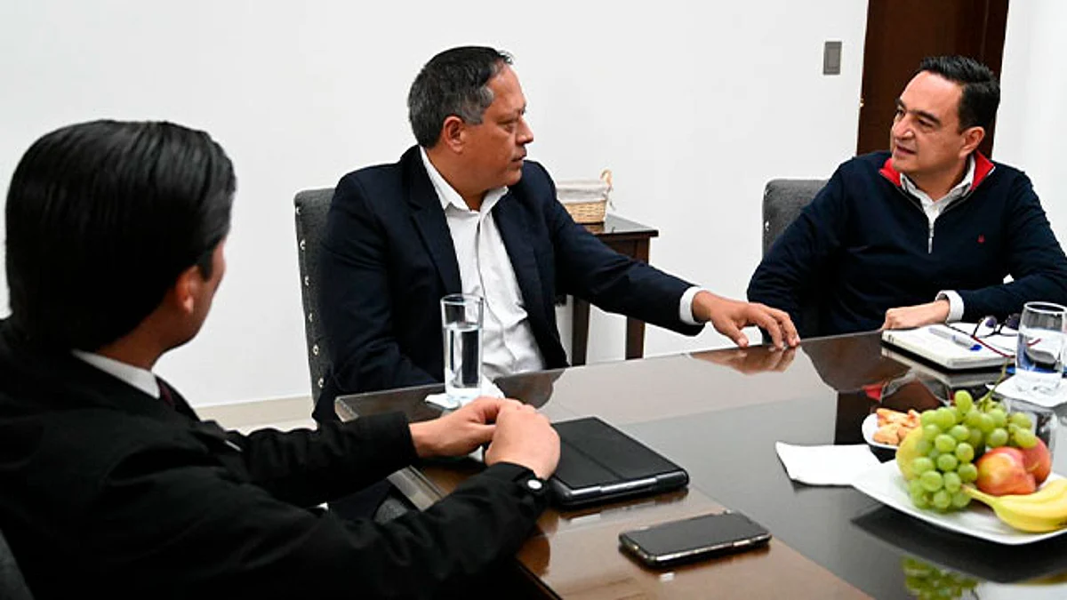 En Zamora, Carlos Soto y nuevo fiscal regional acuerdan trabajo en conjunto