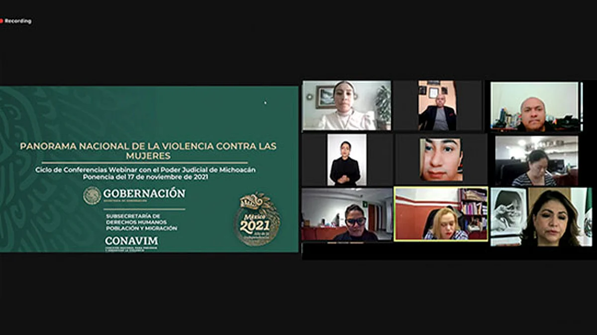 Poder Judicial de Michoacán analiza aspectos relativos a la violencia de género