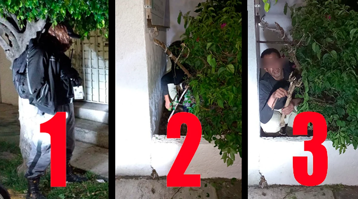 Tercer acto: lo sorprenden en la yerba; creen que robaría casa en Morelia