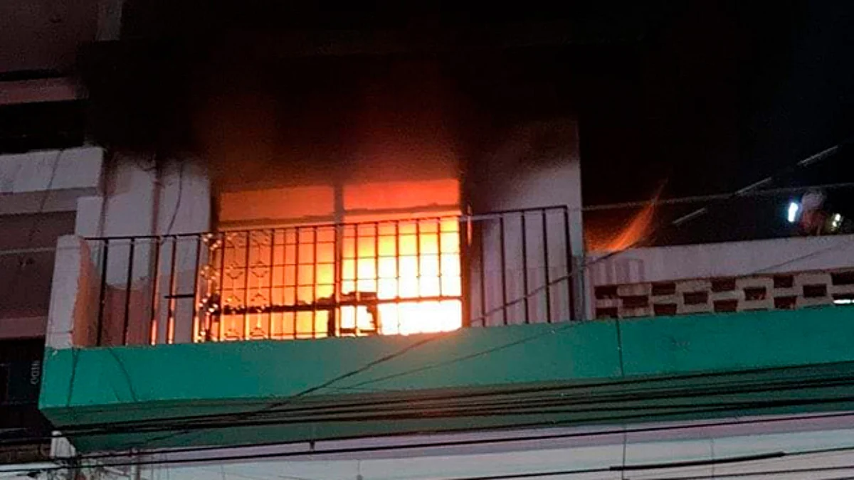 Se registra incendio en inmueble de la Ventura Puente en Morelia